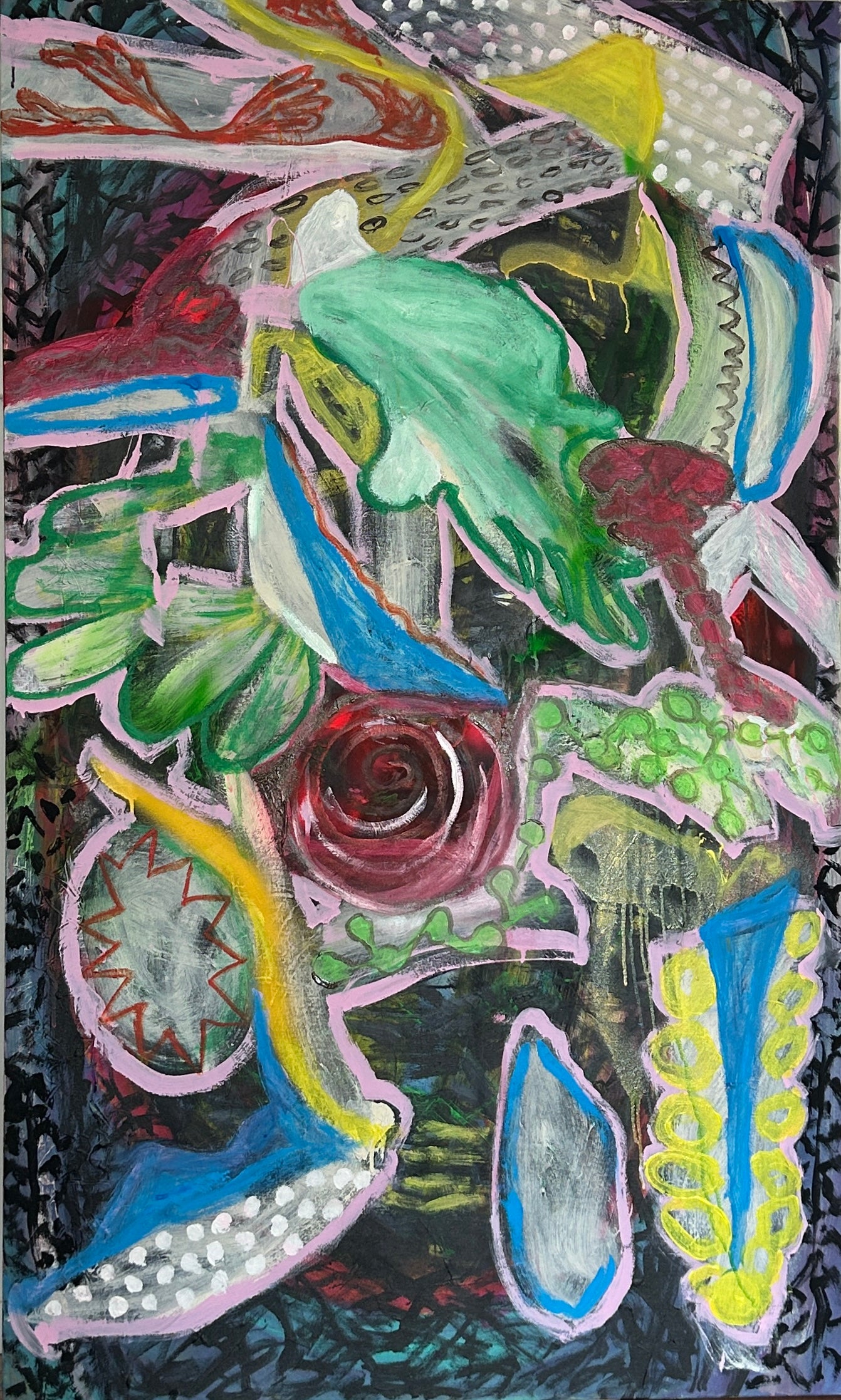 Before Dawn I - 60"x36"