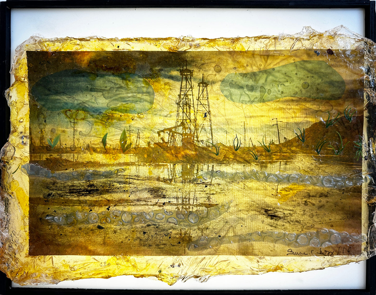 Contamination II - 11.5"x14.75"x4"