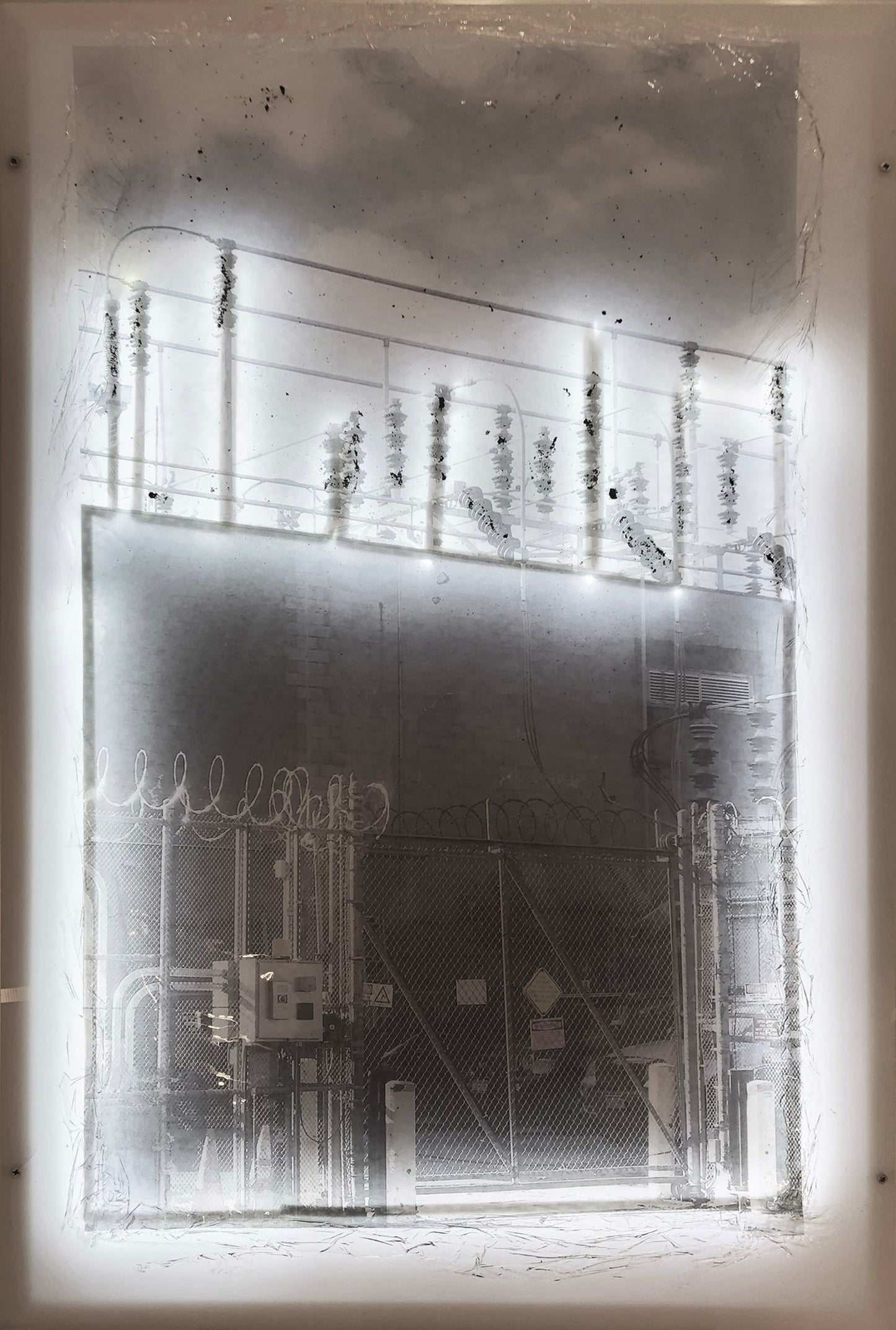Electric Grid III - 36" x 24"