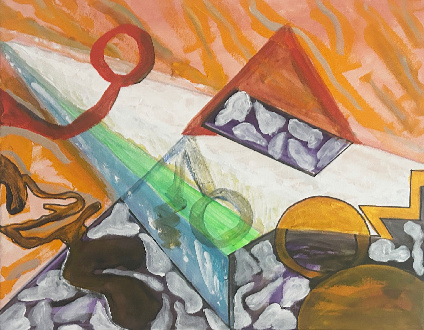 Heat Equation VIII - 16"x20"