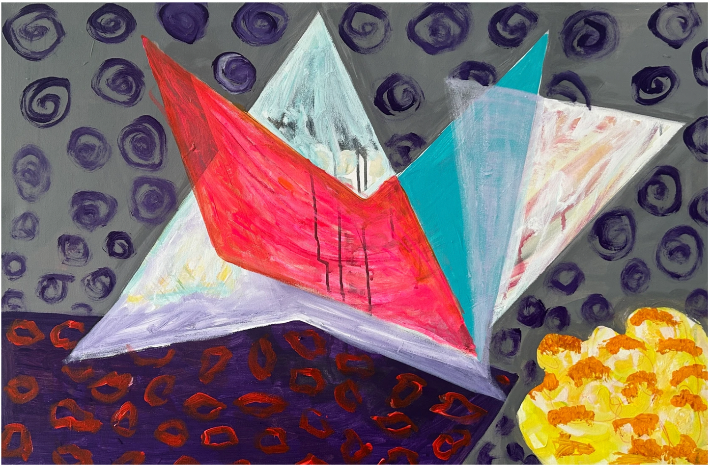 Heat Equation VI - 24"x36"