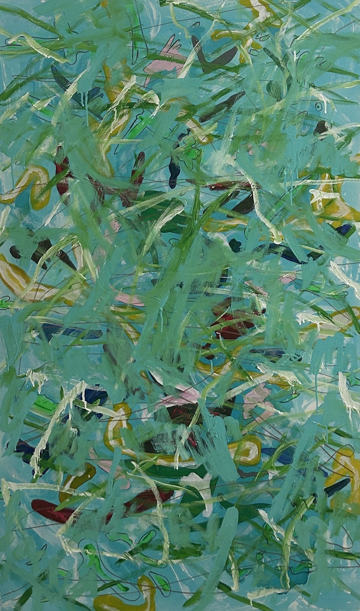 Mutation - Birds of Paradise - 60"x36"