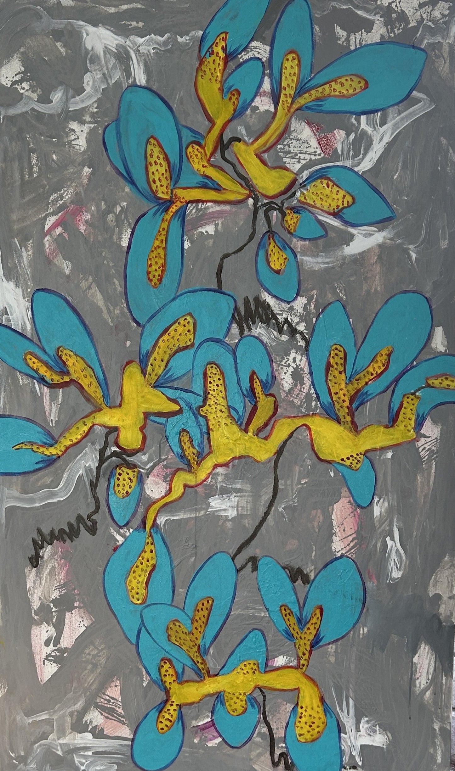 Mutation - Blue Ray - 60"x36"