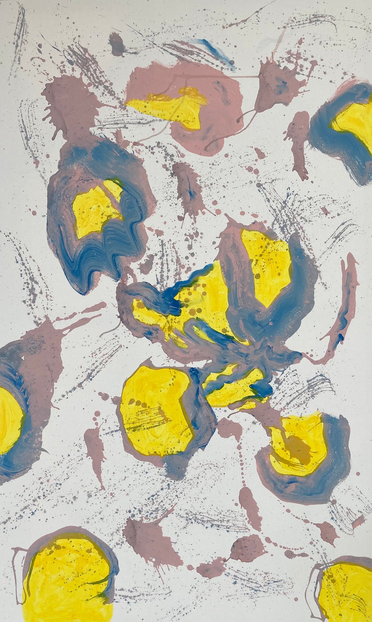Mutation - Sparks - 60"x36"