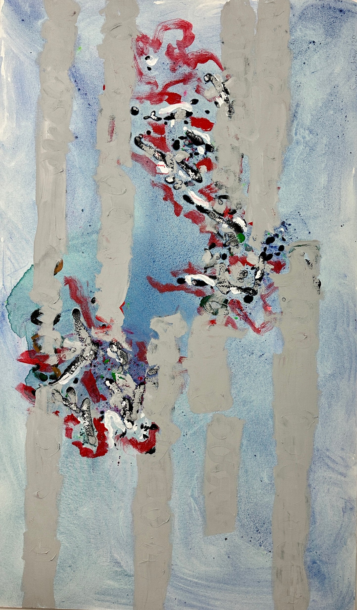 Shattered Light V - 60"x36"